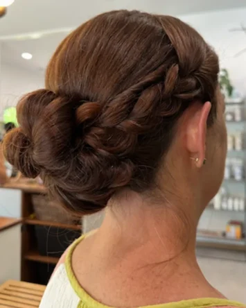 bridal hair services athens georgia by Lesly Mendez